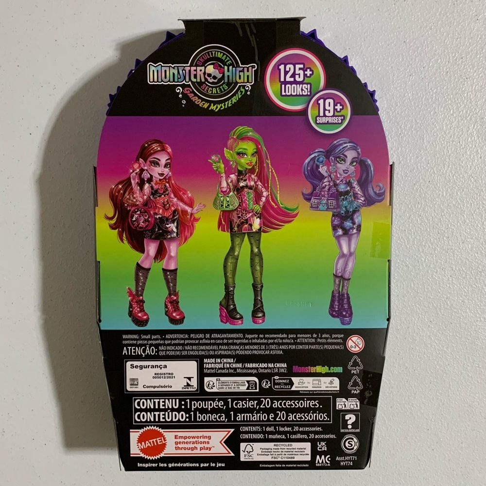 Monster High: Skulltimate Secrets Garden Mysteries Twyla Doll-New - Picture 6 of 8